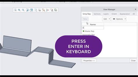 unbend a sheet metal in simplified rep in creo